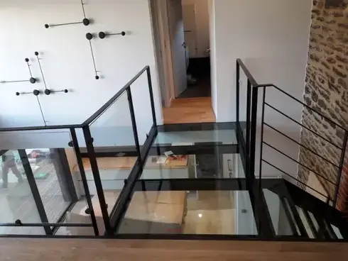 escalier sur mesure Ploërmel-5