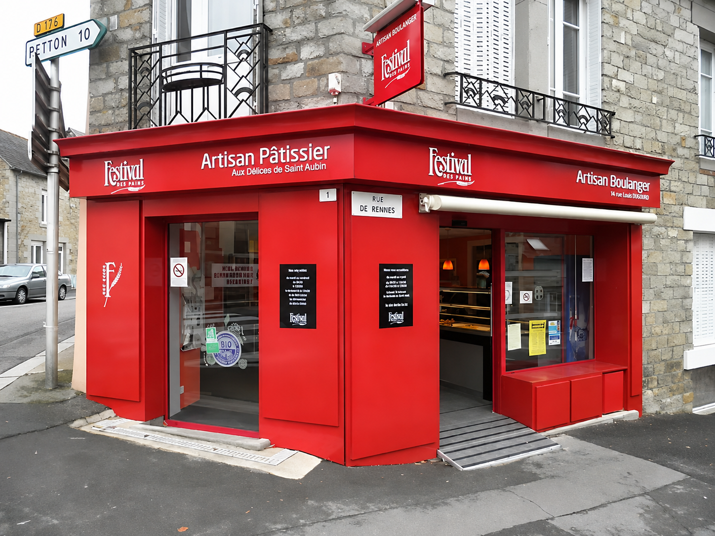 Ouvrage avant l'intervention de RS Inox
